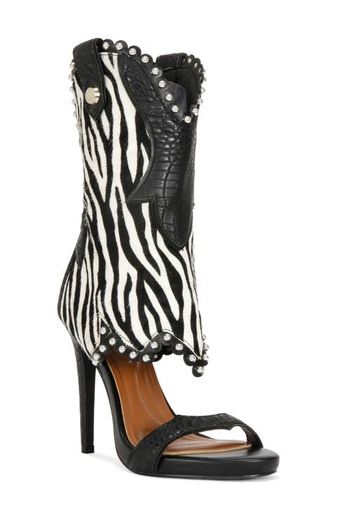 Tahlie Genuine Calf Hair Sandal (Women)