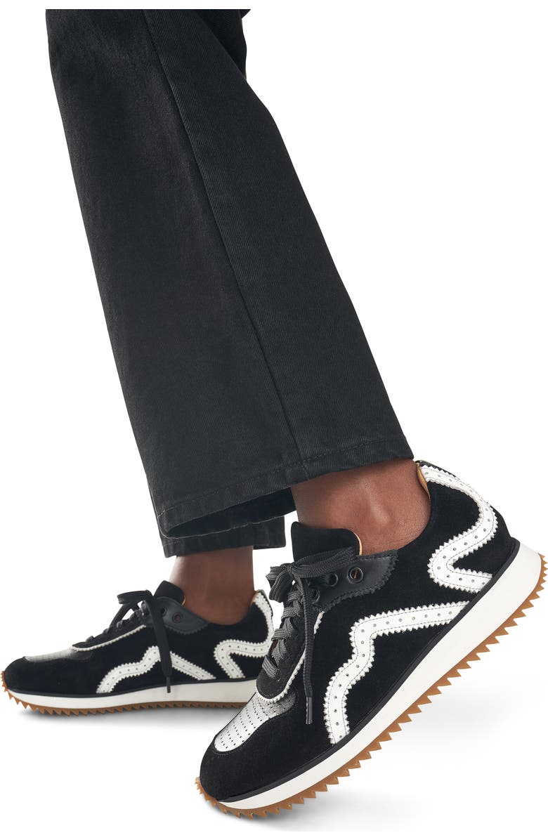 The Office of Angela Scott The Remi Sneaker, Alternate, color, Black