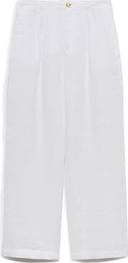 MANGO Linen Pants