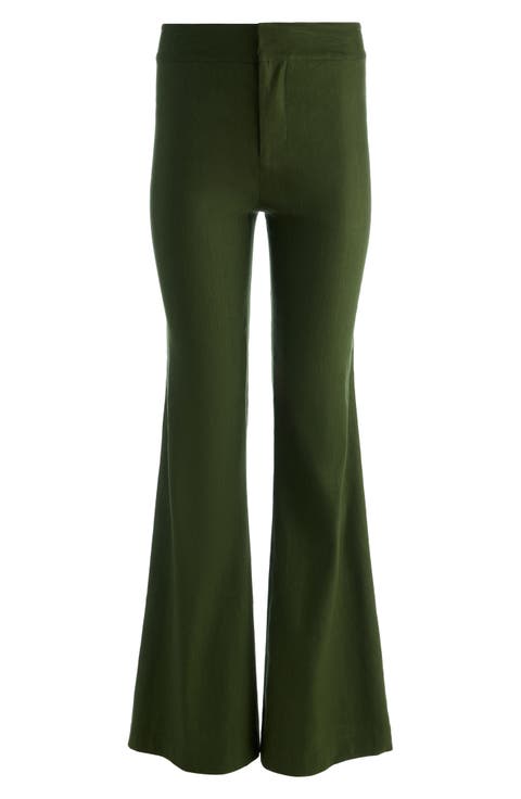 Andrew Linen Blend Bootcut Pants