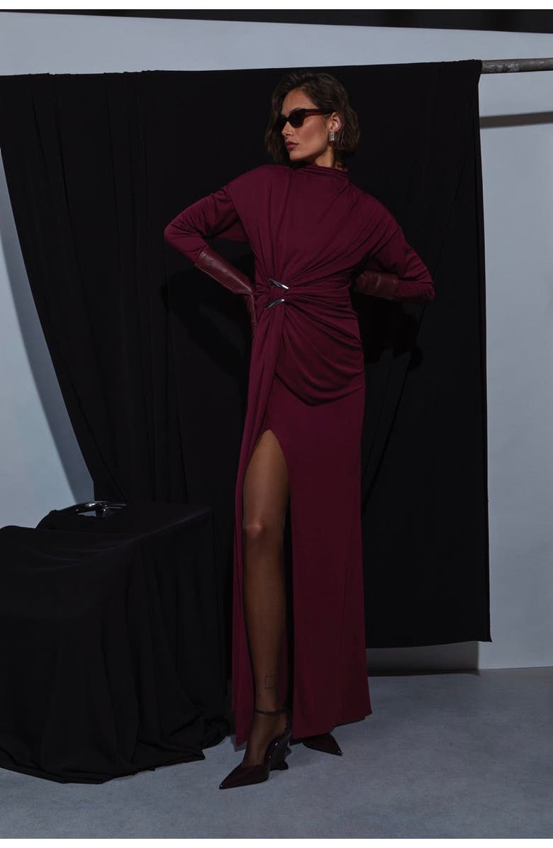 Et Ochs Remington Gown, Alternate, color, Ox Blood