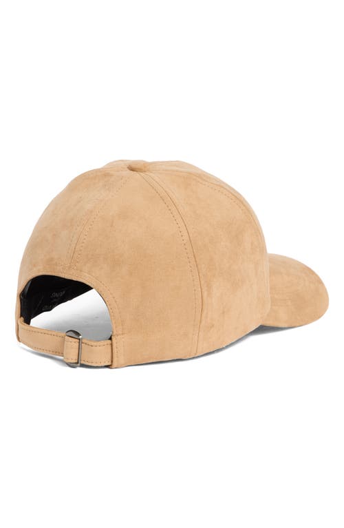 David & Young Dog Person Embroidered Baseball Cap In Brown