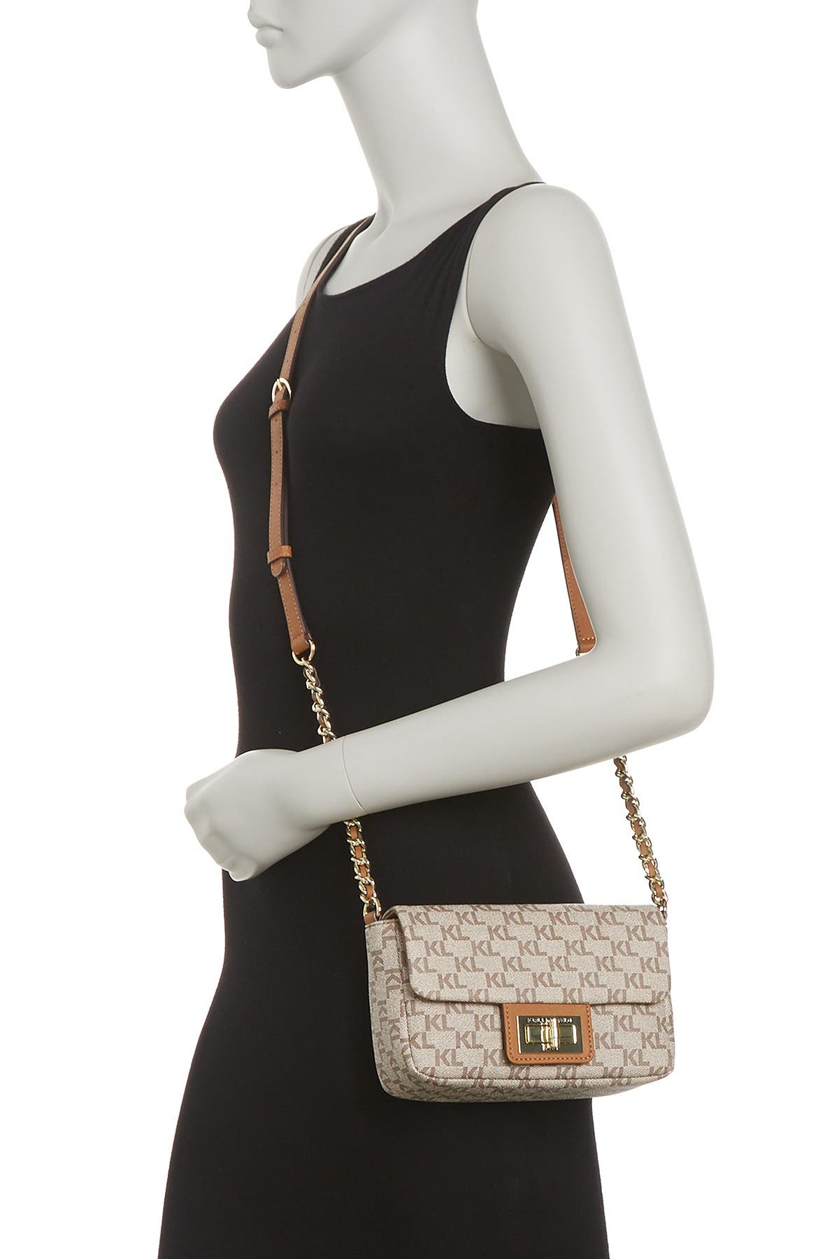 KARL LAGERFELD PARIS Agyness Crossbody, Main, color, 