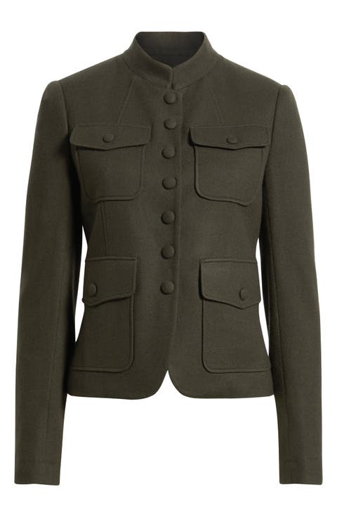 Women's Short Wool & Wool-Blend Coats | Nordstrom