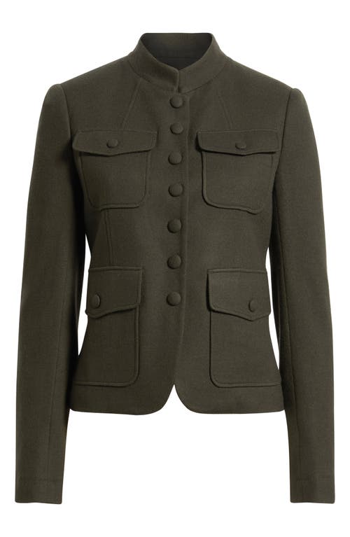 Rag & Bone Mercer Wool Jacket In Green