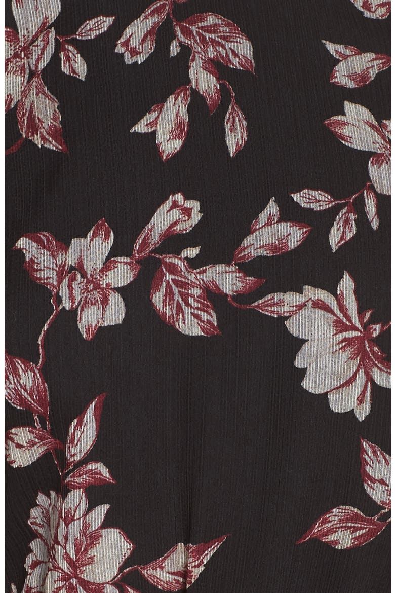 Stop and Smell the Roses Romper, Alternate, color, CRANBERRY FLORAL