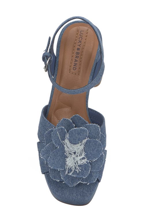 LUCKY BRAND LUCKY BRAND MARRIKA ANKLE STRAP PLATFORM SANDAL 