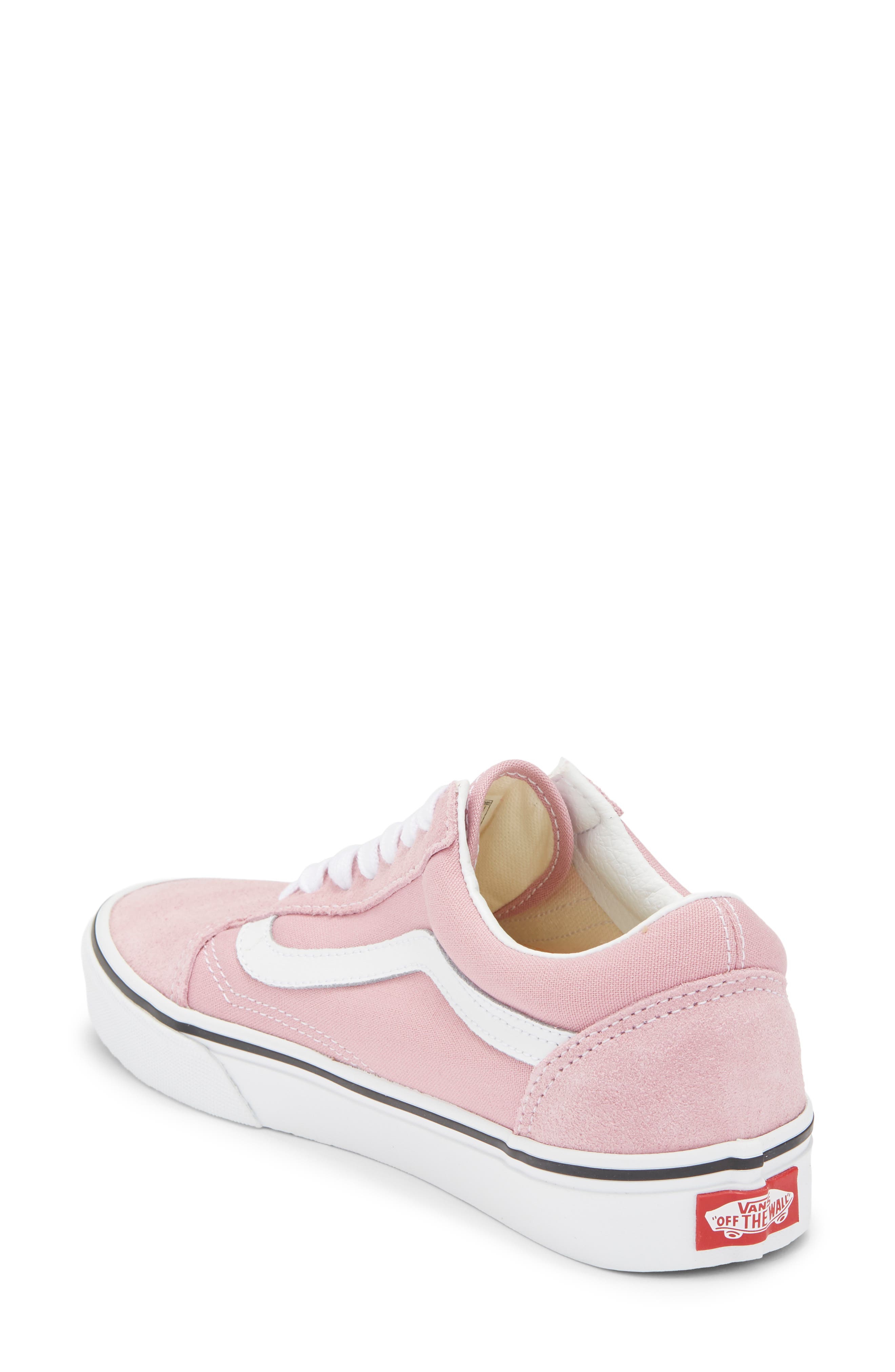 Old Skool Sneaker, Alternate, color, PINK DAWN/TRUE