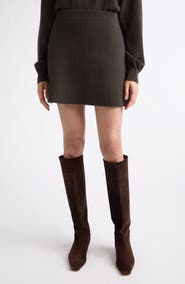 Lisa Yang Clare Cashmere Miniskirt