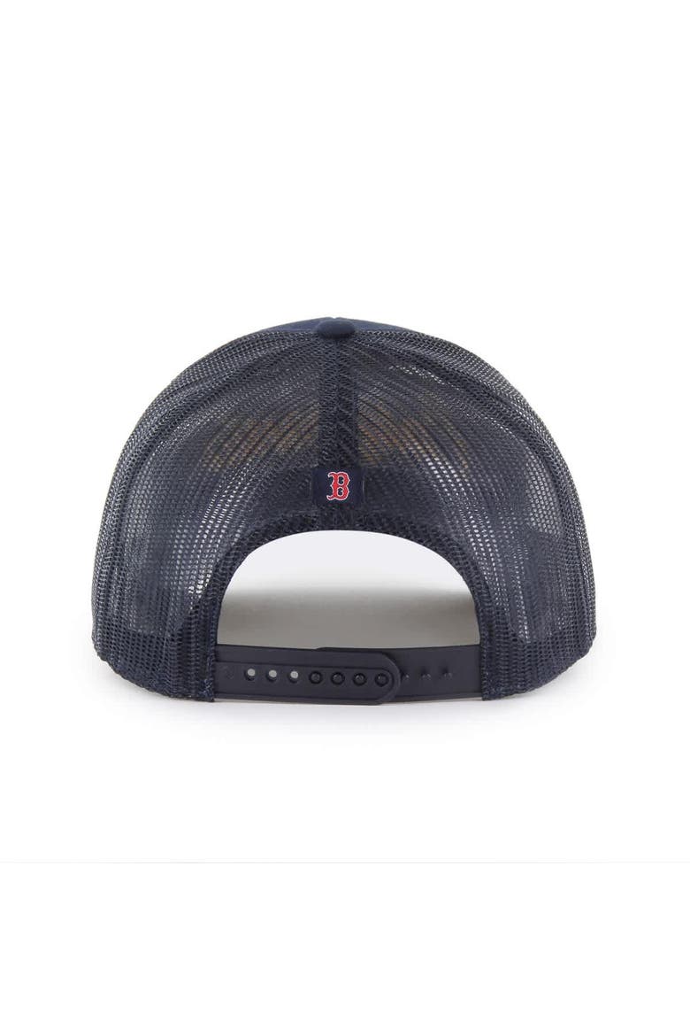 Men's '47 Navy Boston Red Sox Garner Trucker Adjustable Hat, Alternate, color, Navy