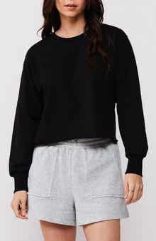 Rolene Cotton Crop Sweatshirt