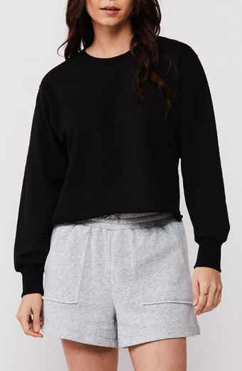Rolene Cotton Crop Sweatshirt
