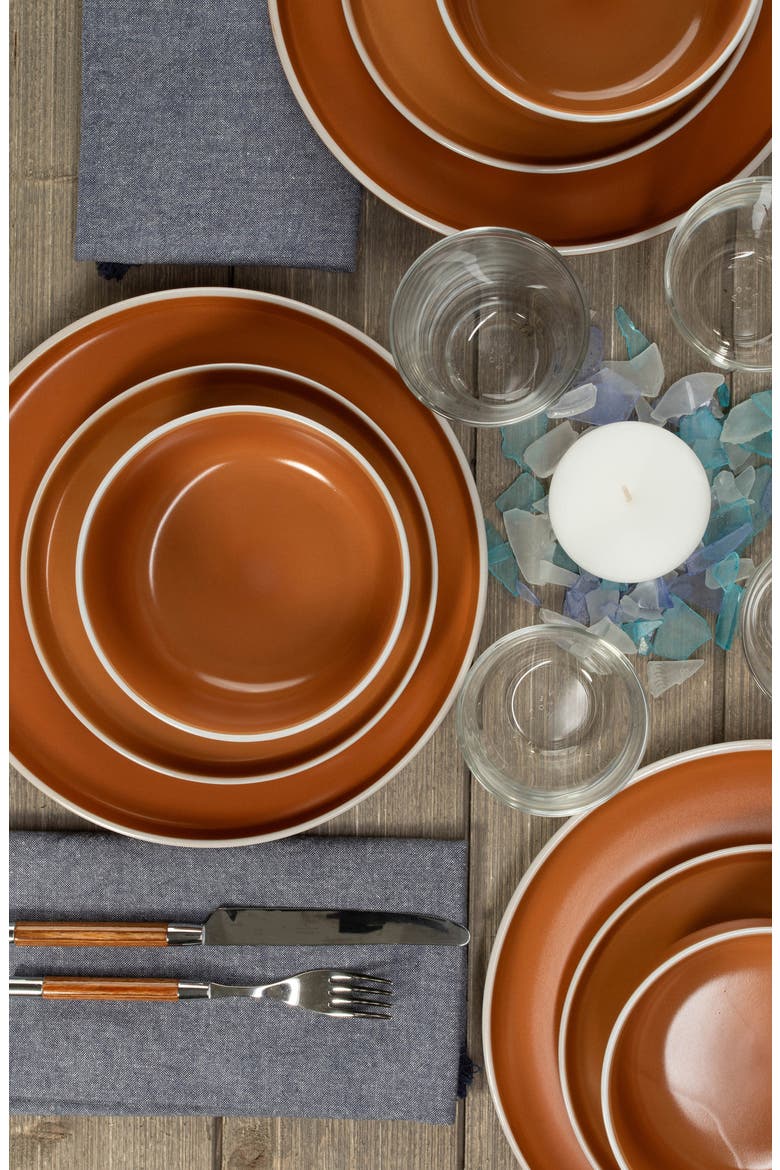 12-Piece Tempo Terracotta Dish Set, Alternate, color, TERRACOTTA
