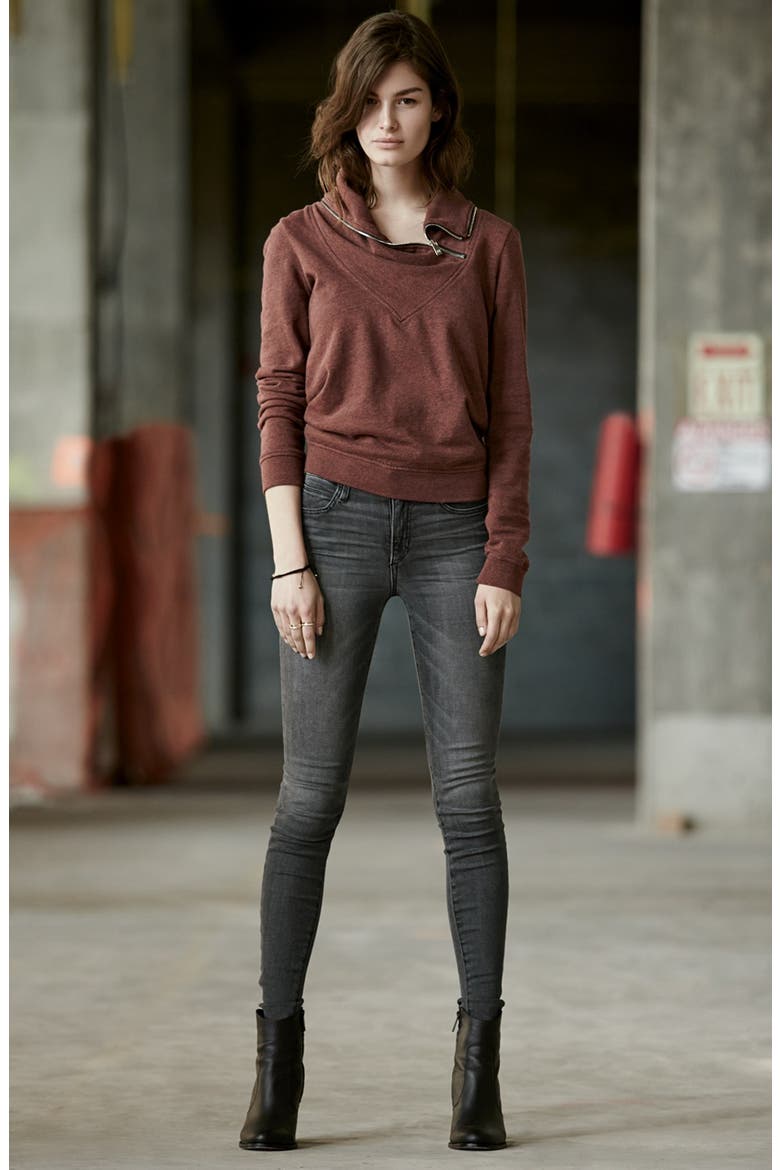 'Flawless' High Rise Skinny Jeans, Alternate, color, LOUISA