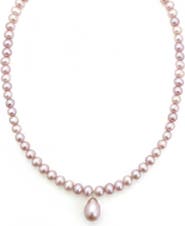 Leni James The Aura Pink Pearl Necklace