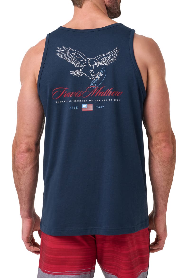 Red White BBQ Cotton Graphic Tank, Alternate, color, TOTAL ECLIPSE
