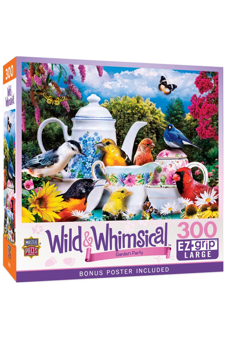 Garden Party 300 Piece Jigsaw Puzzle, Main, color, Multicolor