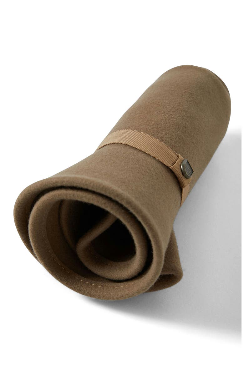 Messer Packable Wool Fedora, Alternate, color, KHAKI/ KHAKI
