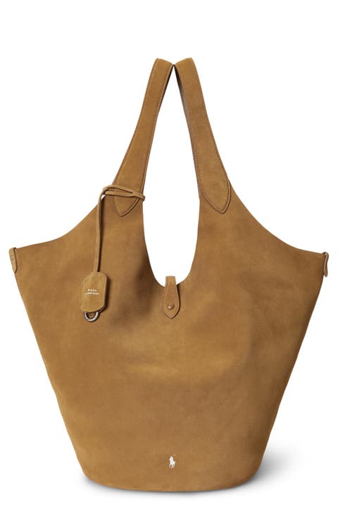Large Suede Tote