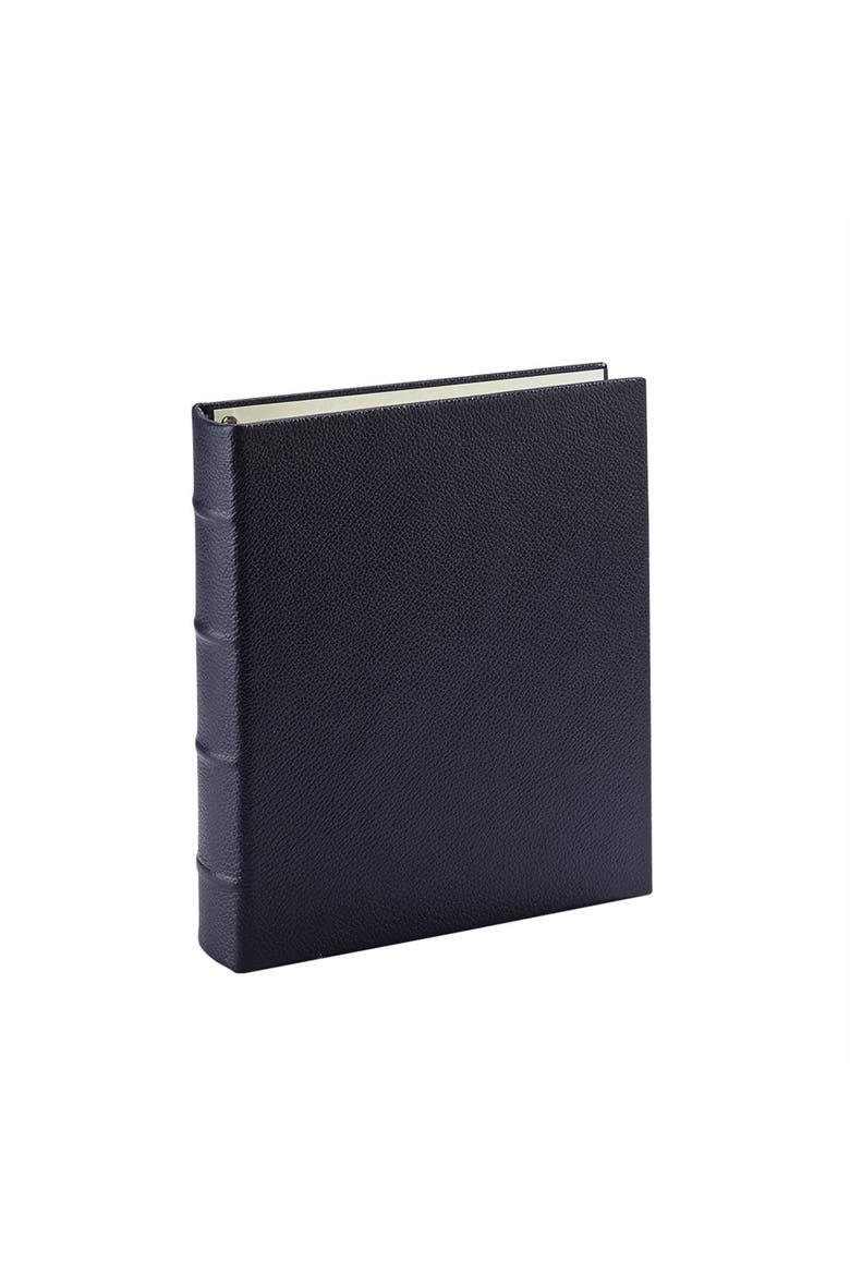 Medium 3-Ring Clear Pocket Album, Main, color, Navy