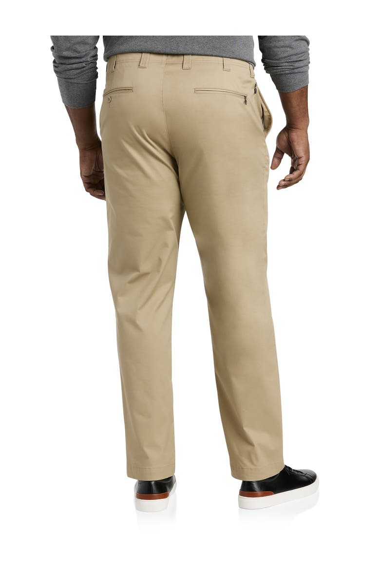 Big & Tall Straight-Fit Tech Pants, Alternate, color, VINTAGE KHAKI