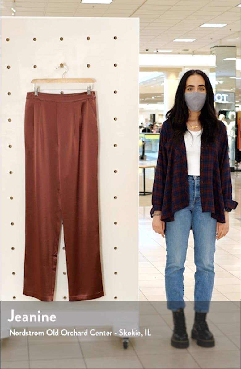 Alexi Satin Pants, sales video thumbnail