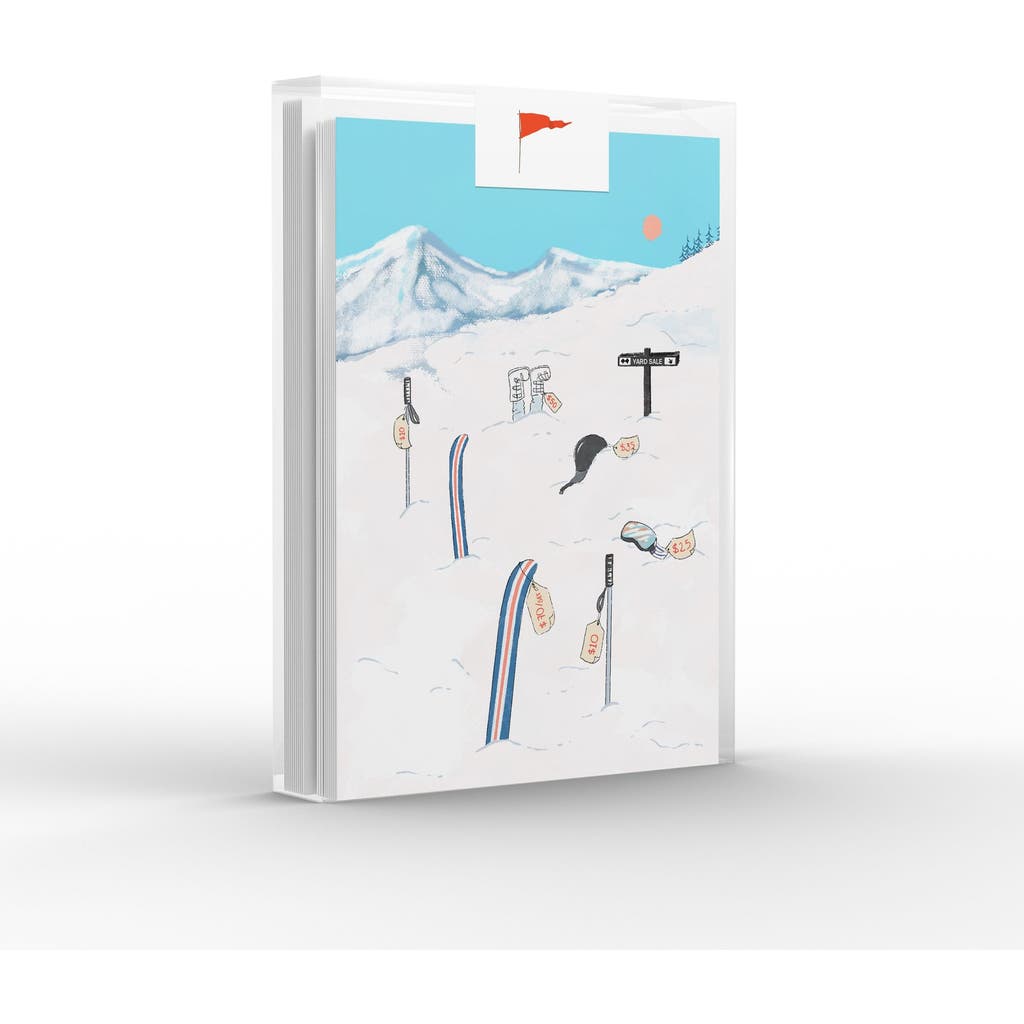Ramus & Co Winter Ski Yard Sale Greeting Card Pack in Multi-Pack at Nordstrom
