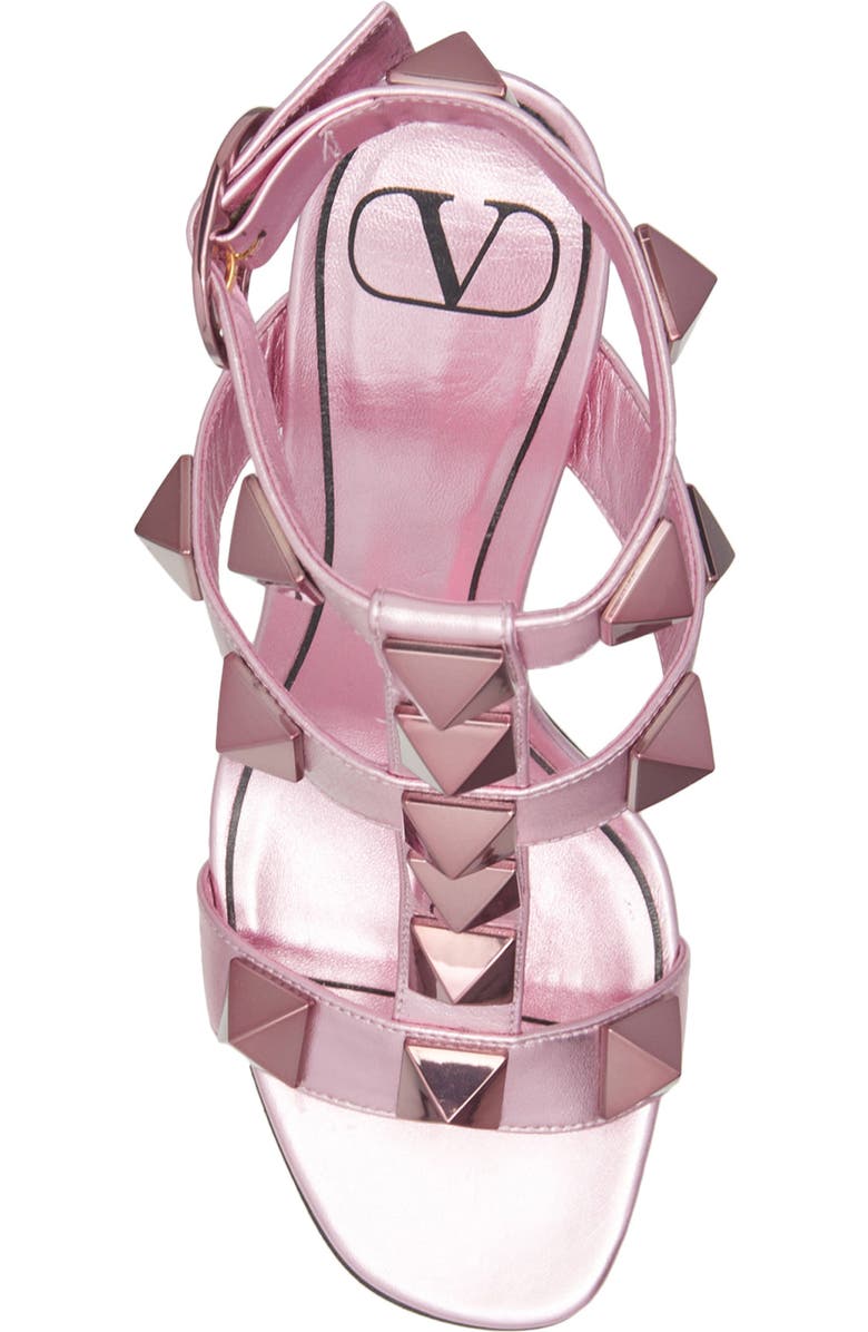 Valentino Garavani Roman Stud T-Strap Sandal, Alternate, color,