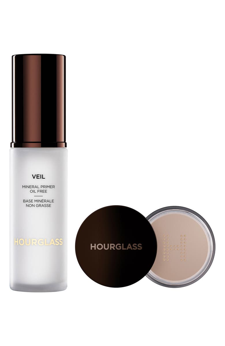 HOURGLASS Veil Mineral Primer & Translucent Setting Powder Duo, Main, color, 