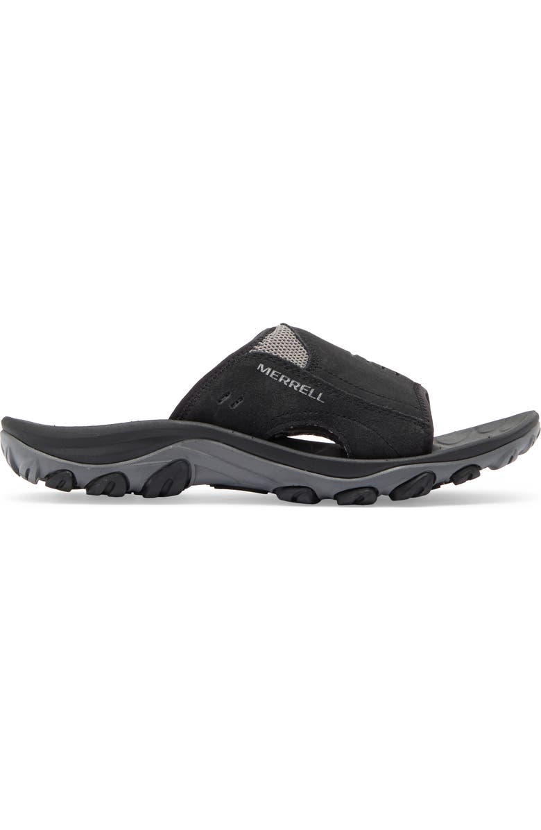 Merrell Huntington Waterproof Slide Sandal, Alternate, color,