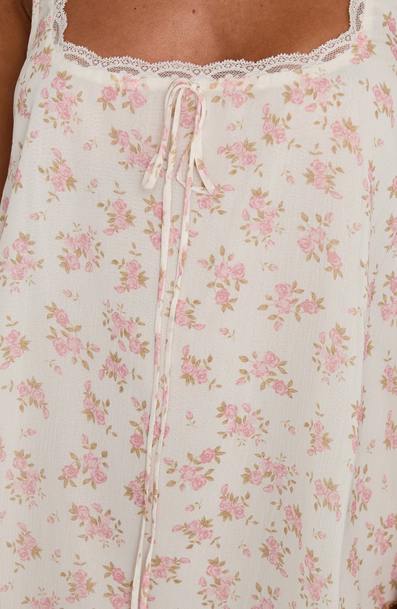 Princess Polly Alanah Floral Print Minidress, Alternate, color, Floral