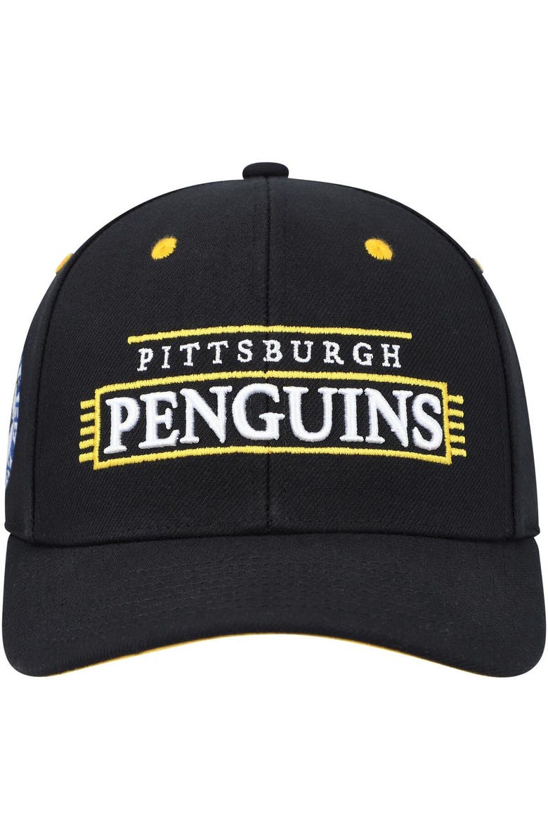 Mitchell & Ness Men's Mitchell & Ness Black Pittsburgh Penguins LOFI Pro Snapback Hat, Alternate, color, Black