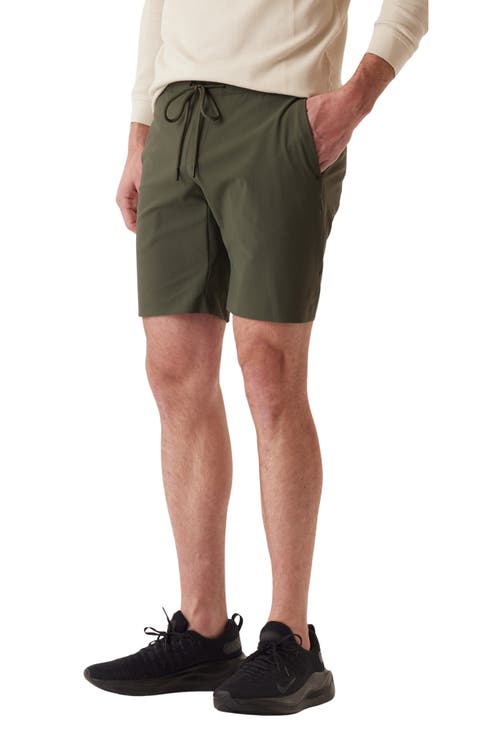 SolarX Stretch Nylon Warp Knit Drawstring Shorts