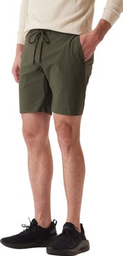 DEKE SolarX Stretch Nylon Warp Knit Drawstring Shorts