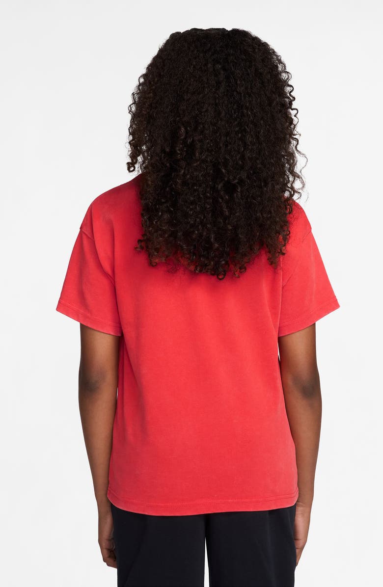 Nike Kids' Sportswear Logo Graphic T-Shirt, Alternate, color, Light Crimson