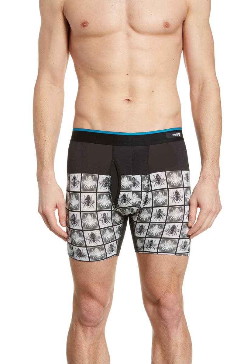 Stance Hive Checks Boxer Briefs, Main, color, 