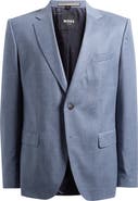BOSS Huge Trim Fit Wool Mélange Sport Coat
