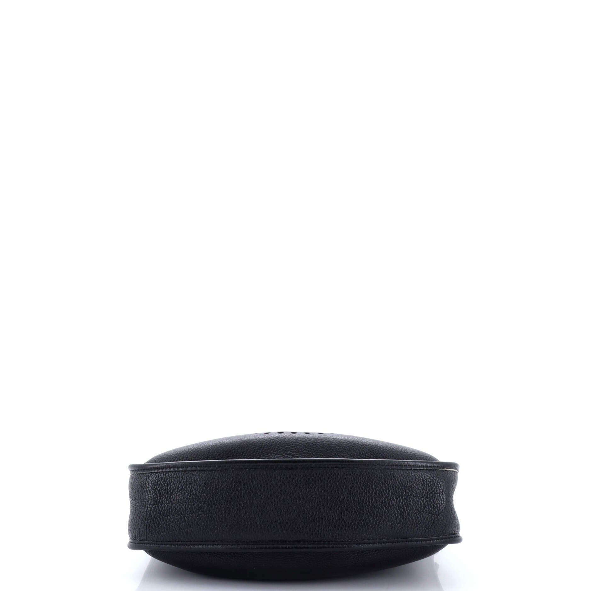 Pre-Owned Hermes Evelyne Bag Gen I Clemence PM, Alternate, color, Noir