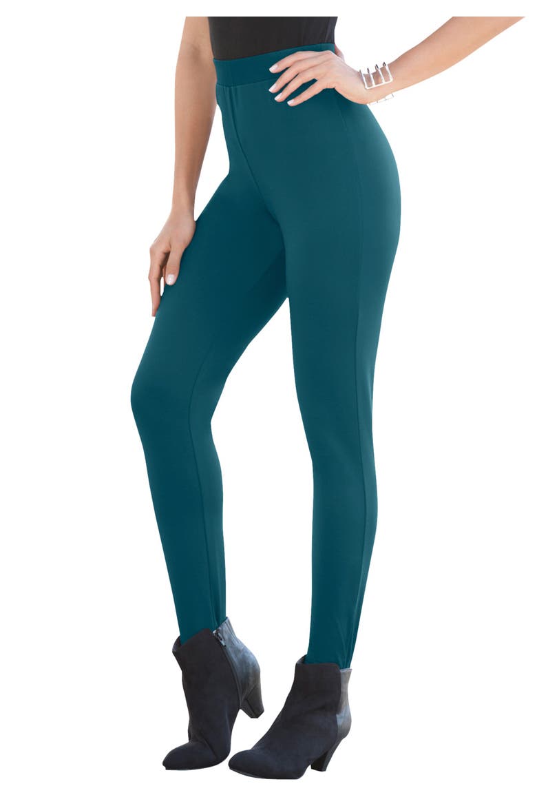 Fleece Lined Legging, Main, color, MIDNIGHT TEAL