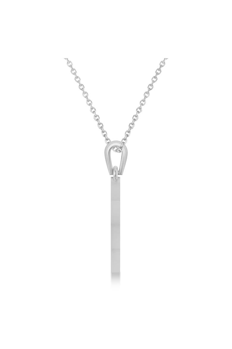 Jewish Star of David Pendant Necklace 14k, Alternate, color, White Gold