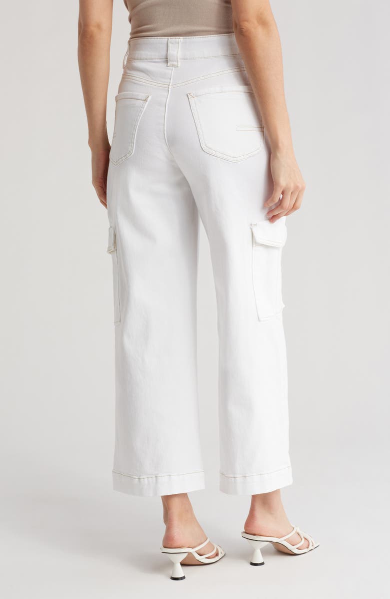 Democracy Crop Wide Leg Cargo Pants, Alternate, color,