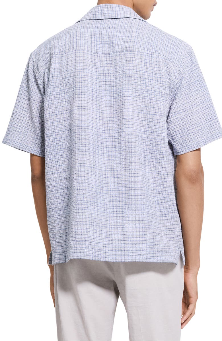Theory Mini Tex Camp Shirt, Alternate, color, Bering Multi