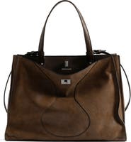 Zadig & Voltaire Jack Suede & Leather Shoulder Bag