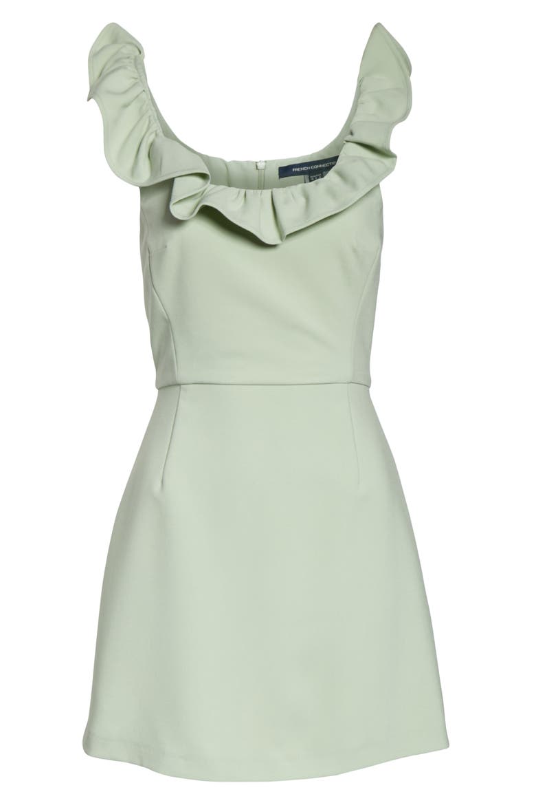 Whisper Ruffle Minidress, Alternate, color, SPRAY