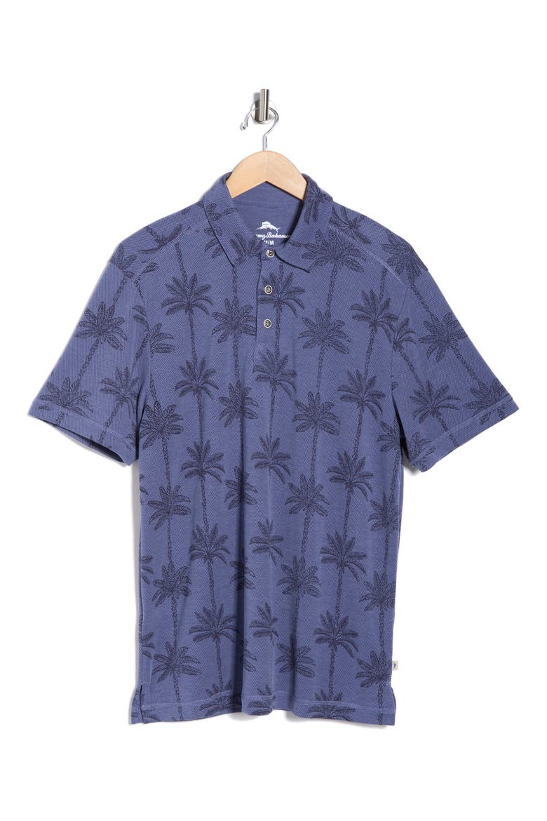 Majestic Palms Polo, Alternate, color, BLUE HAWAIIAN