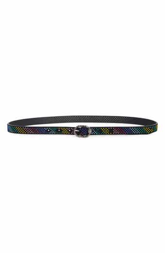 Kurt Geiger London Rainbow Rhinestone Mayfair Belt