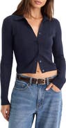 Good American The Ladder Rib Cardigan