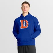 Nike Men's Nike Royal Denver Broncos Club Fleece Pullover Hoodie