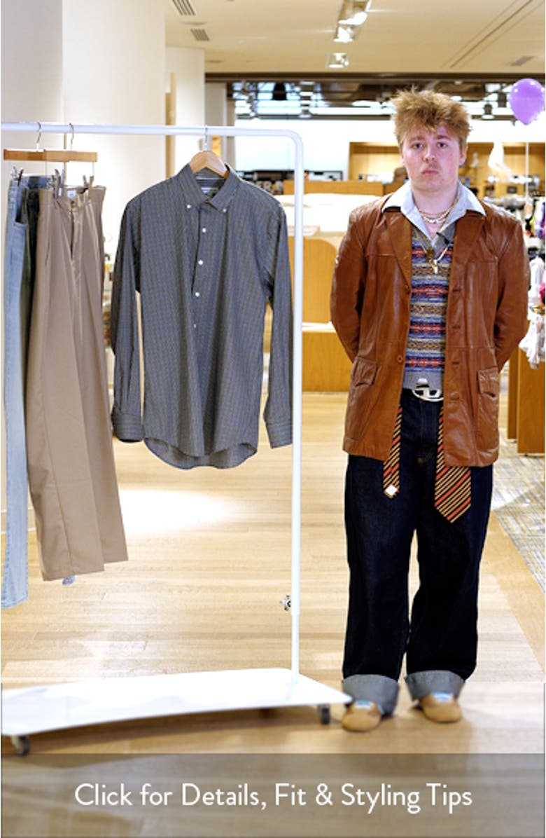 Stowe Crown Lite Check Performance Twill Button-Down Shirt, sales video thumbnail