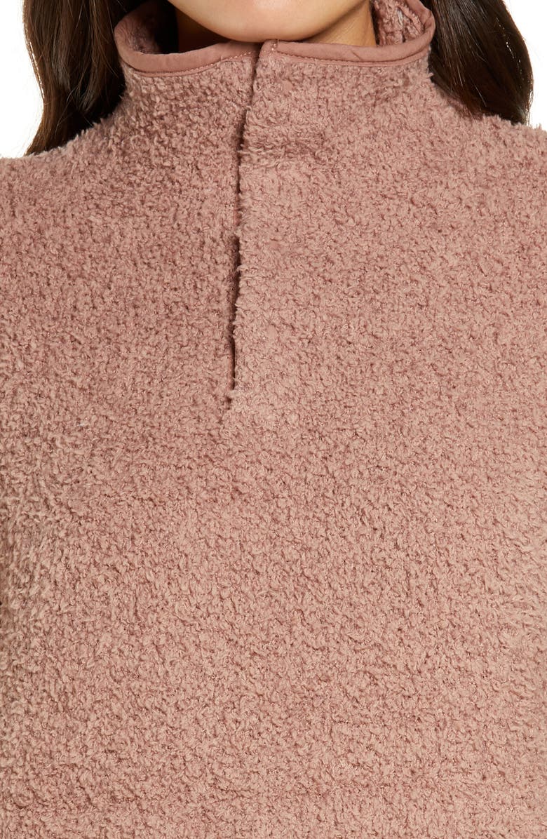 SKIMS Cozy Knit Pullover, Alternate, color, Rose Clay